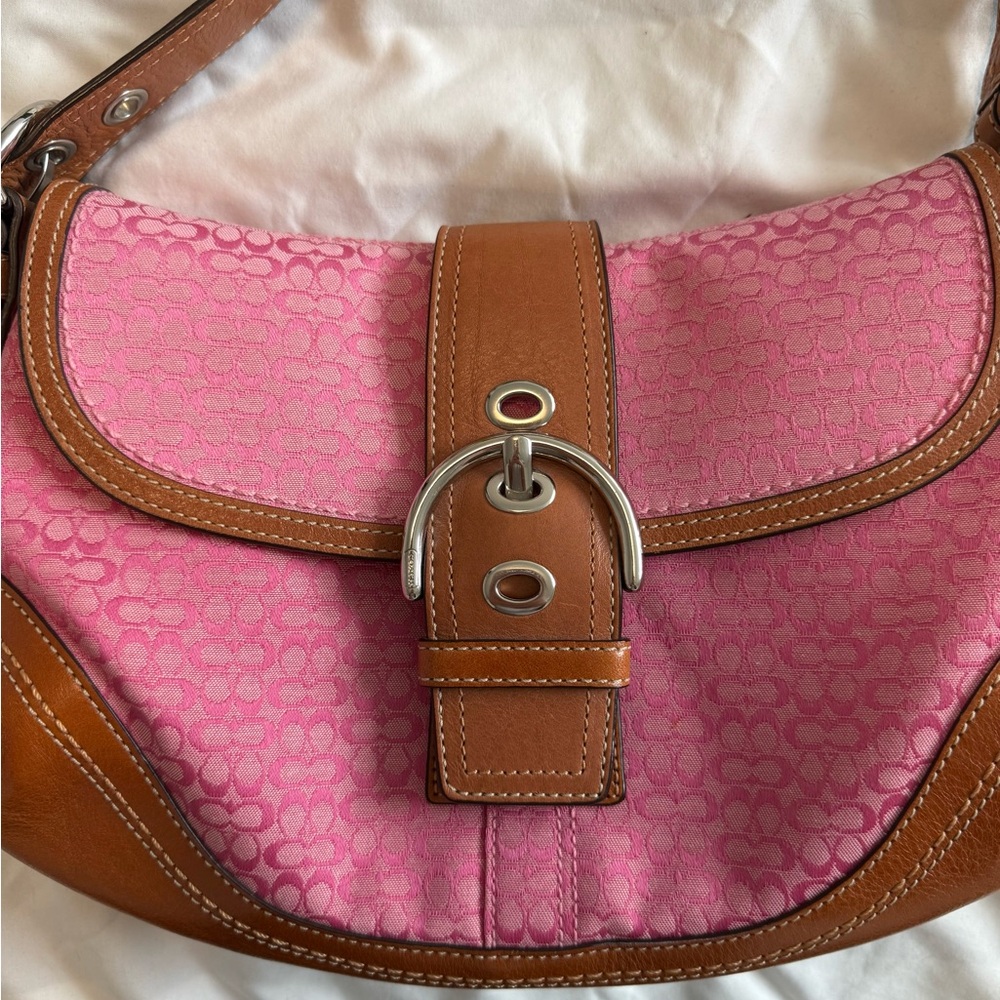 coach soho pink